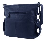 Tmavě modrá moderní crossbody dámská kabelka 67-MH