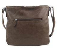 Přírodně hnědá dámská středně velká crossbody kabelka 1911-BB