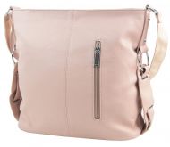 Růžová moderní crossbody dámská kabelka 67-MH